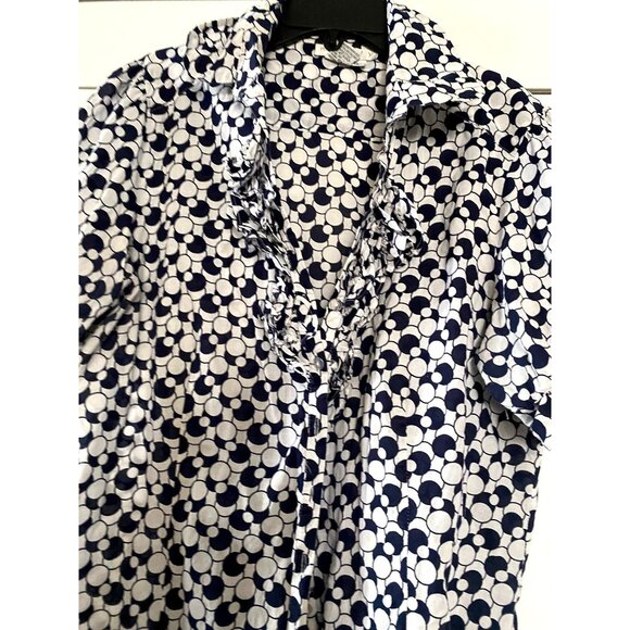 Ninety shirt short  sleeve woman's size L - Picture 2 of 7